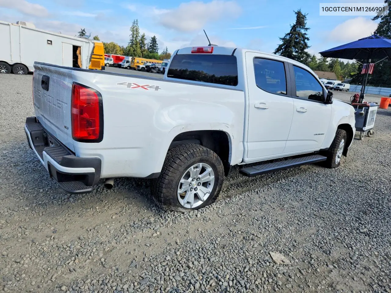 2021 CHEVROLET COLORADO VIN 1GCGTCEN1M1266901 — фото 3