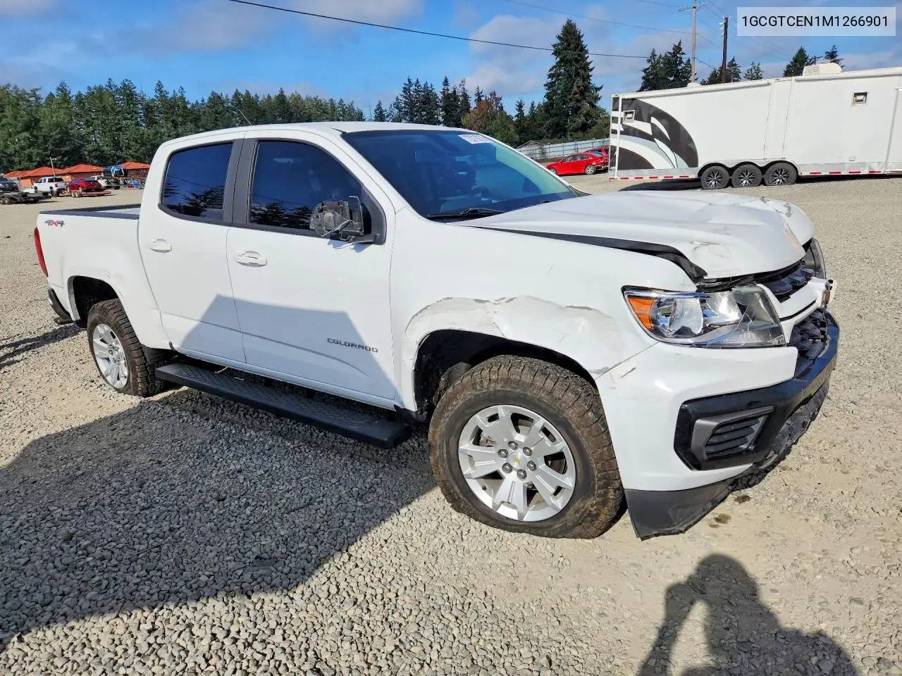 2021 CHEVROLET COLORADO VIN 1GCGTCEN1M1266901 — фото 4