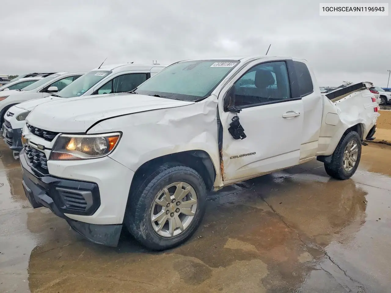 CHEVROLET COLORADO 2022, VIN 1GCHSCEA9N1196943