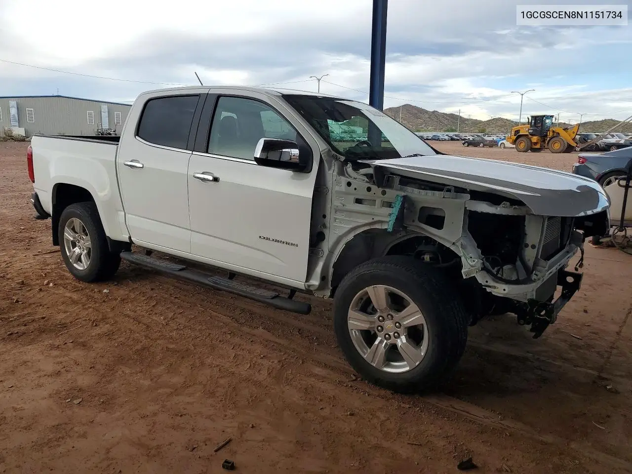 2022 CHEVROLET COLORADO VIN 1GCGSCEN8N1151734 — фото 4