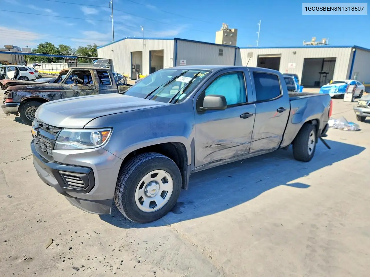 CHEVROLET COLORADO 2022, VIN 1GCGSBEN8N1318507