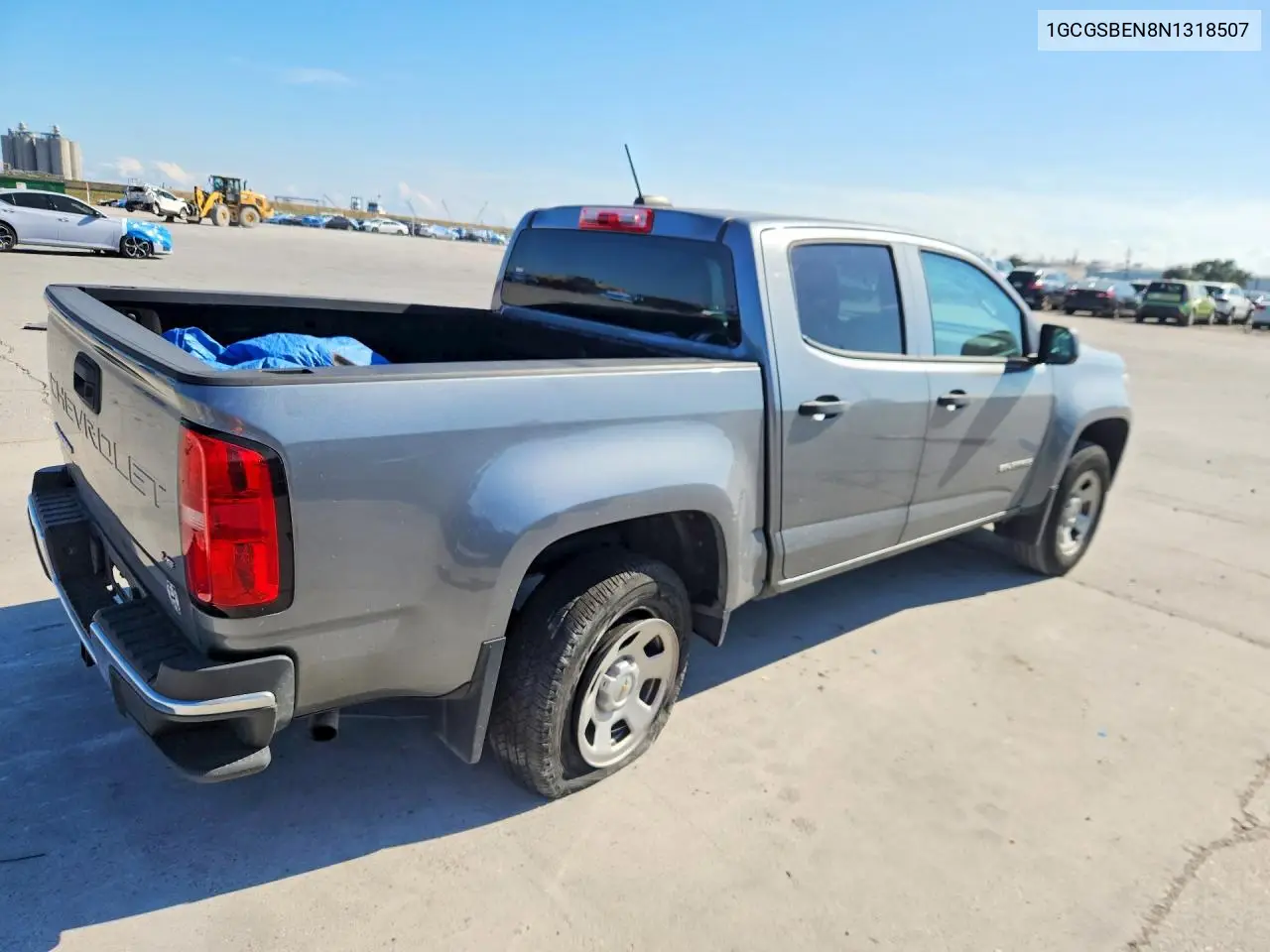 2022 CHEVROLET COLORADO VIN 1GCGSBEN8N1318507 — фото 3