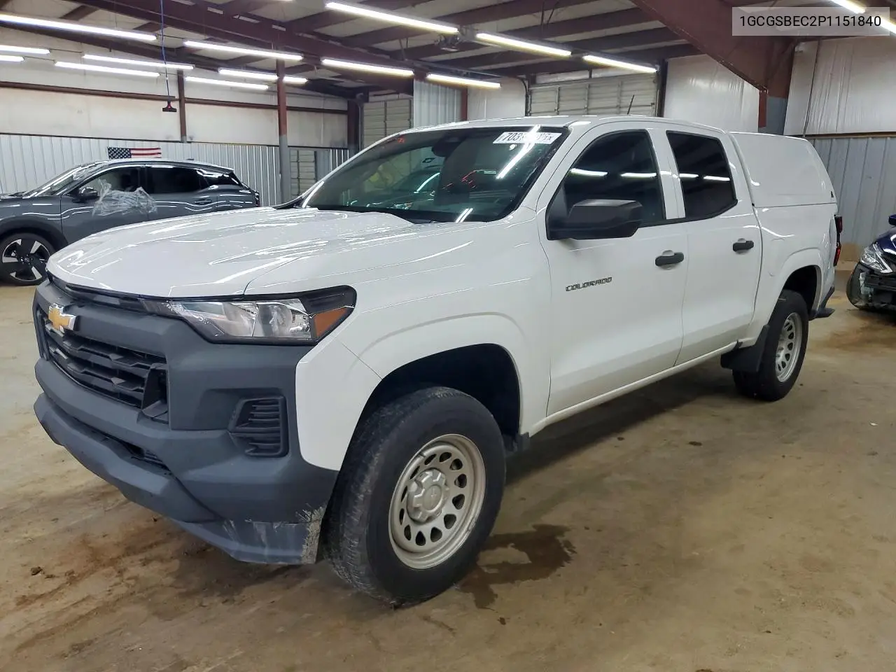 CHEVROLET COLORADO 2023, VIN 1GCGSBEC2P1151840