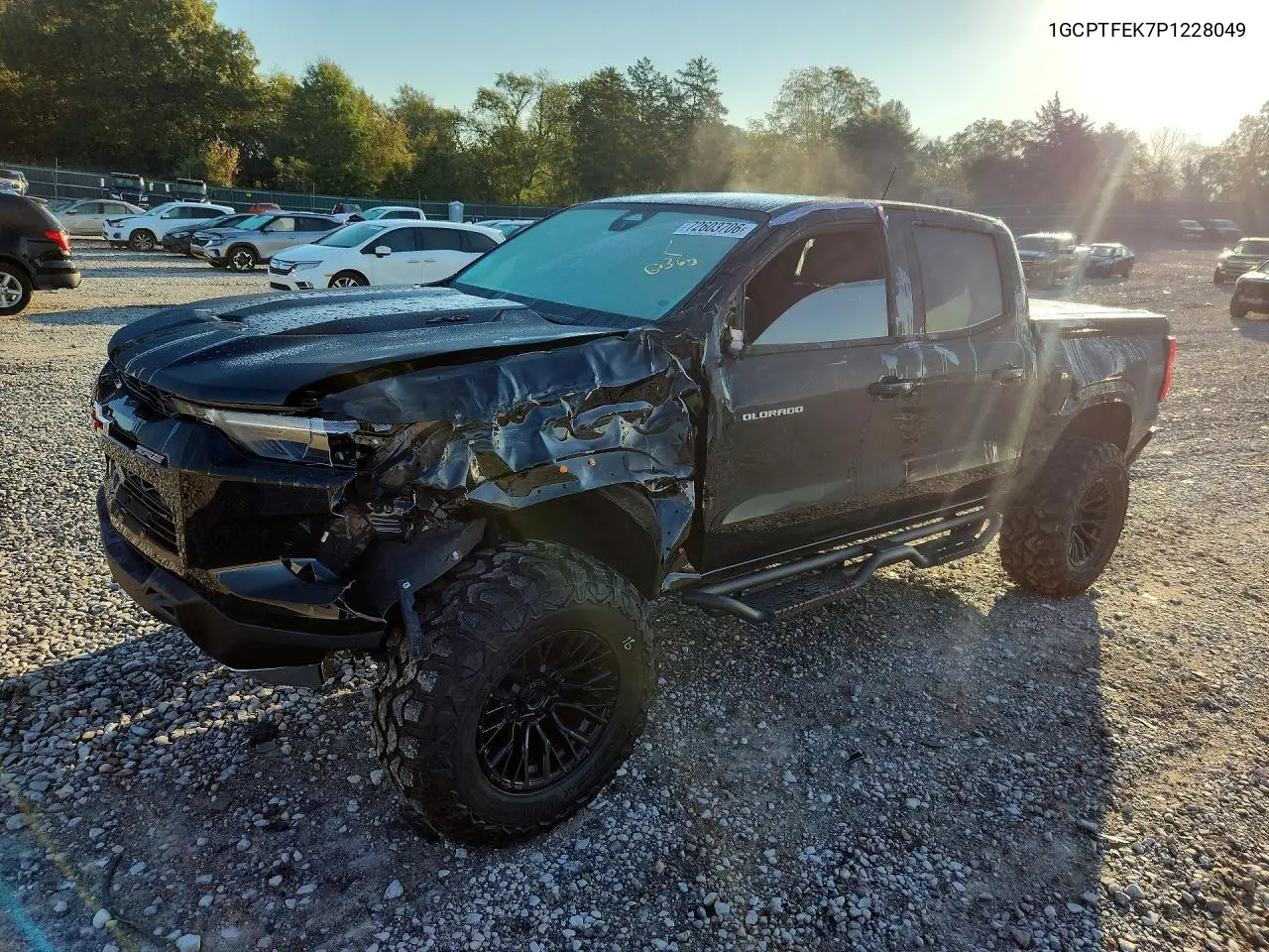 CHEVROLET COLORADO 2023, VIN 1GCPTFEK7P1228049