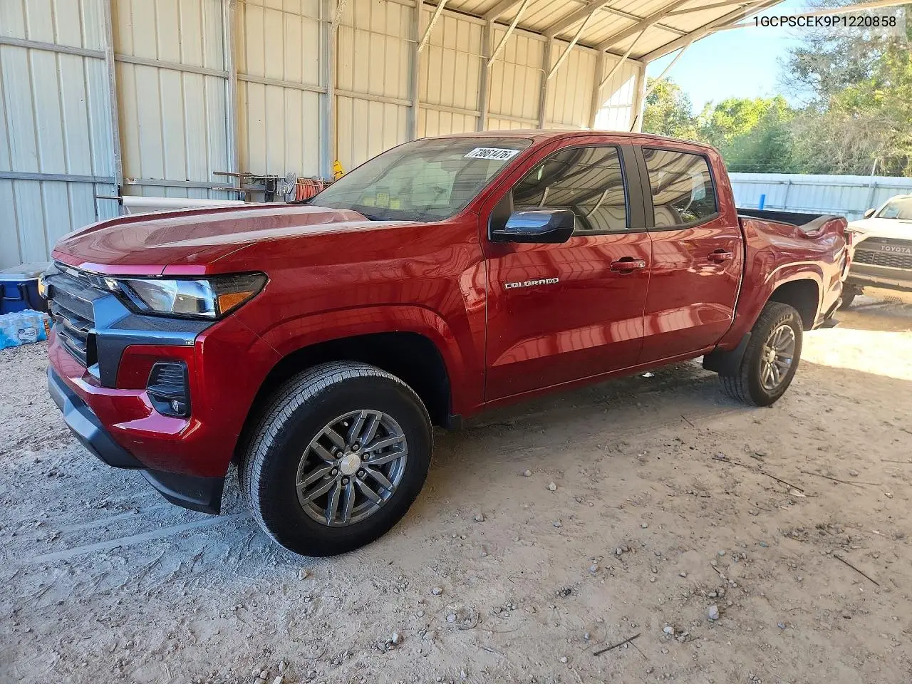 CHEVROLET COLORADO 2023, VIN 1GCPSCEK9P1220858