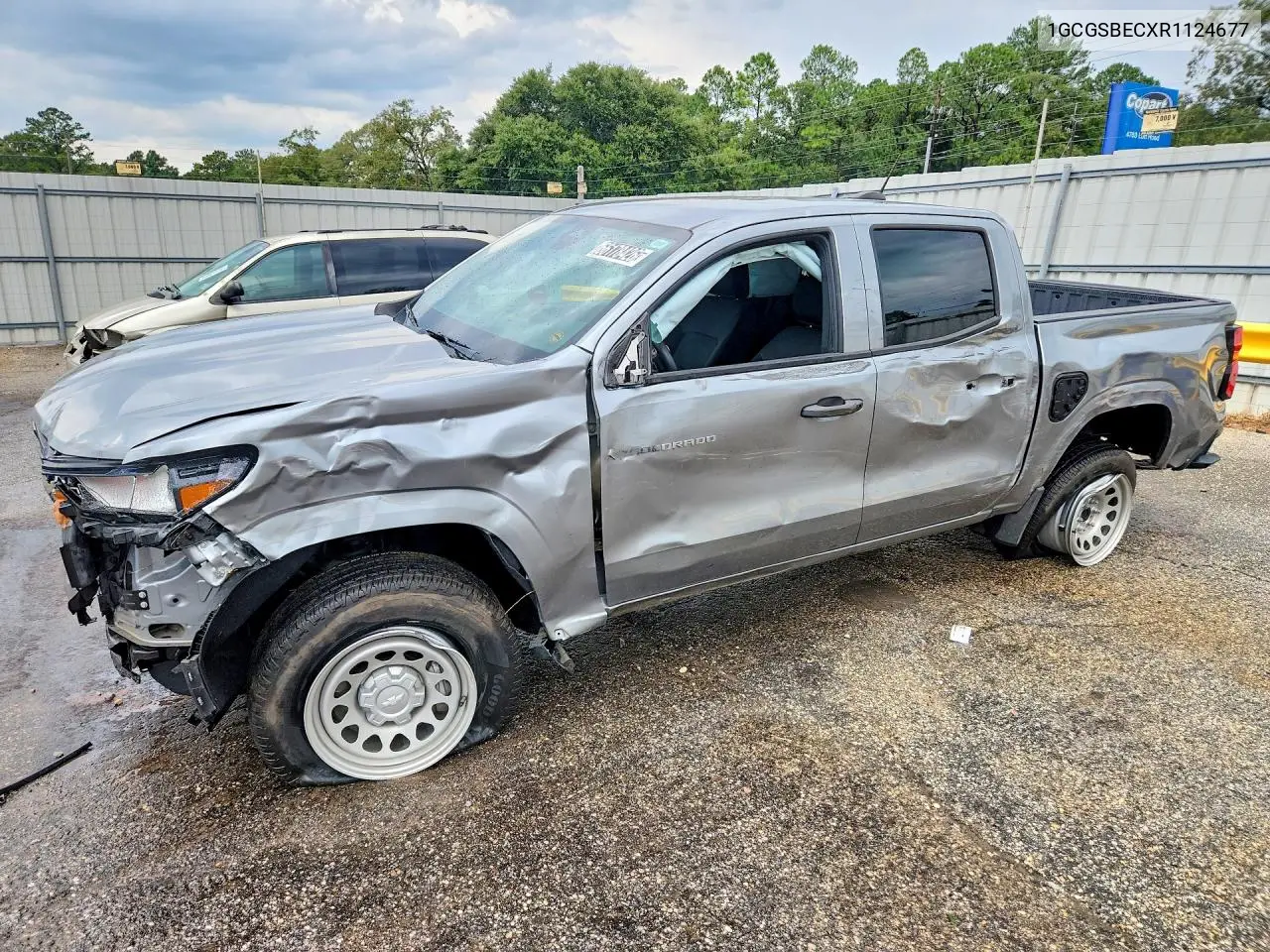 CHEVROLET COLORADO 2024, VIN 1GCGSBECXR1124677
