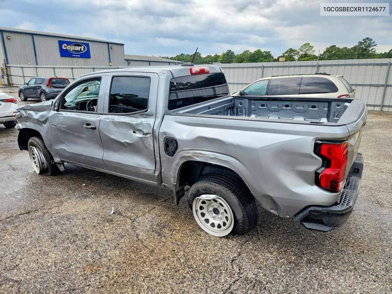 2024 CHEVROLET COLORADO VIN 1GCGSBECXR1124677 — фото 2