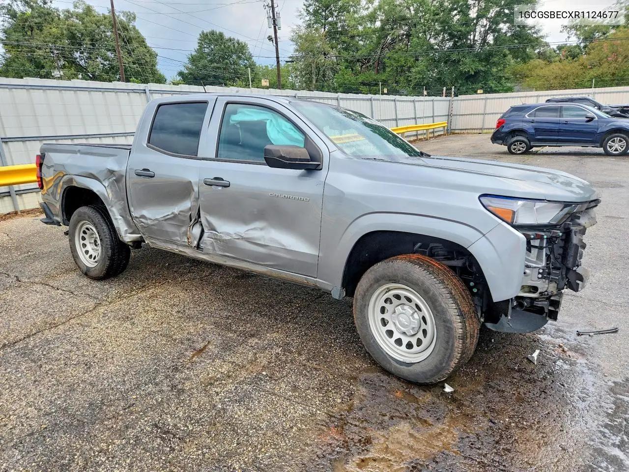 2024 CHEVROLET COLORADO VIN 1GCGSBECXR1124677 — фото 4