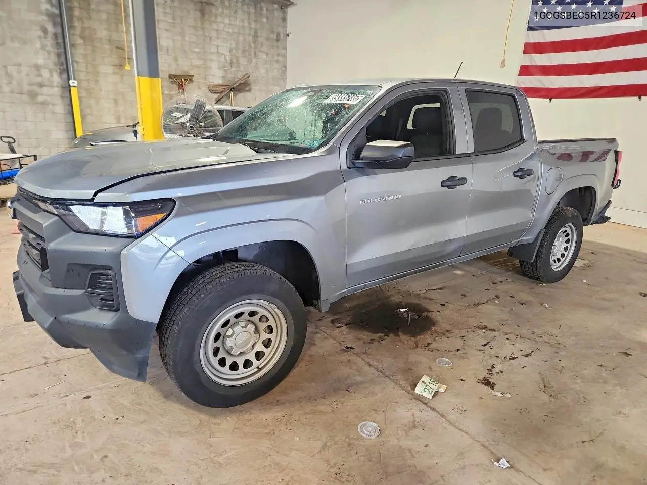 CHEVROLET COLORADO 2024, VIN 1GCGSBEC5R1236724