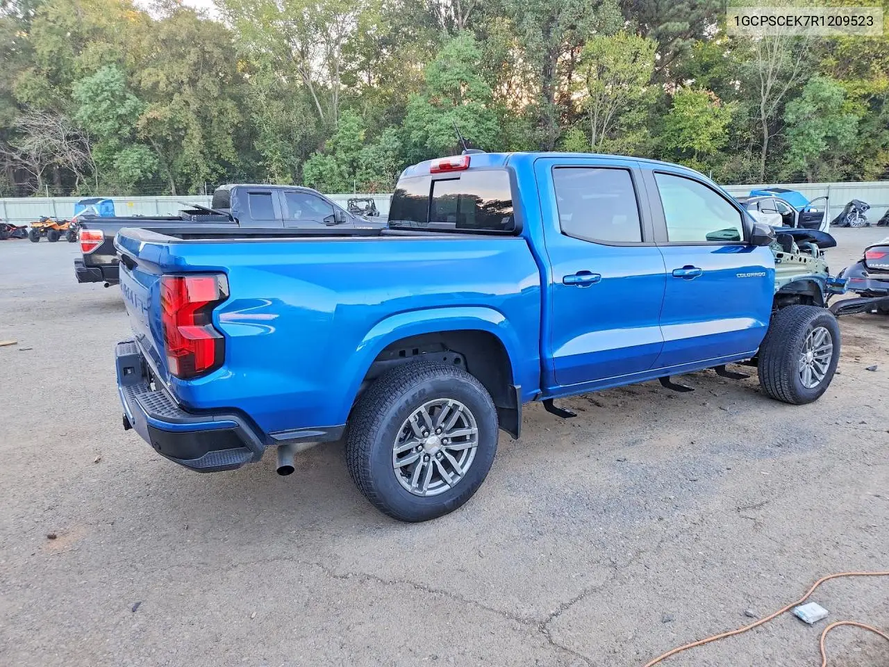 2024 CHEVROLET COLORADO VIN 1GCPSCEK7R1209523 — фото 3