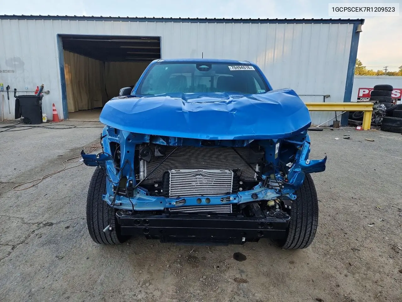 2024 CHEVROLET COLORADO VIN 1GCPSCEK7R1209523 — фото 5
