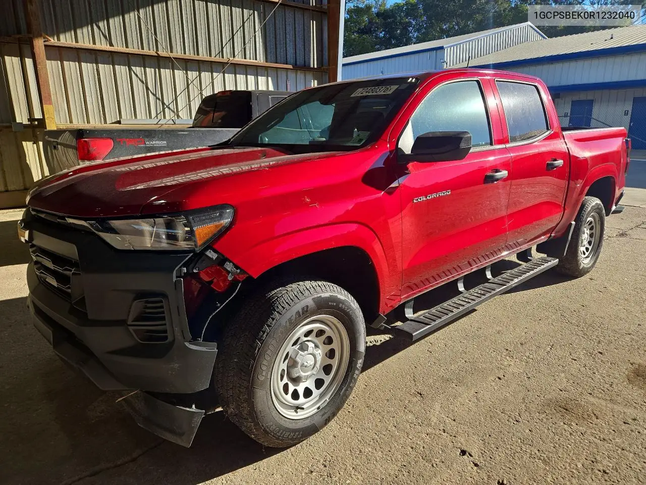 CHEVROLET COLORADO 2024, VIN 1GCPSBEK0R1232040