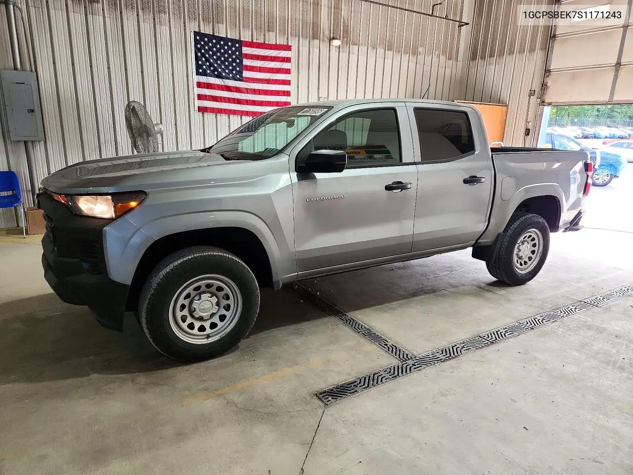 CHEVROLET COLORADO 2025, VIN 1GCPSBEK7S1171243