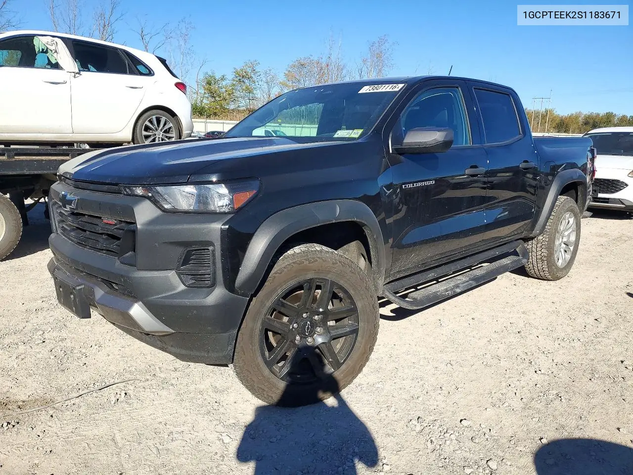 CHEVROLET COLORADO 2025, VIN 1GCPTEEK2S1183671