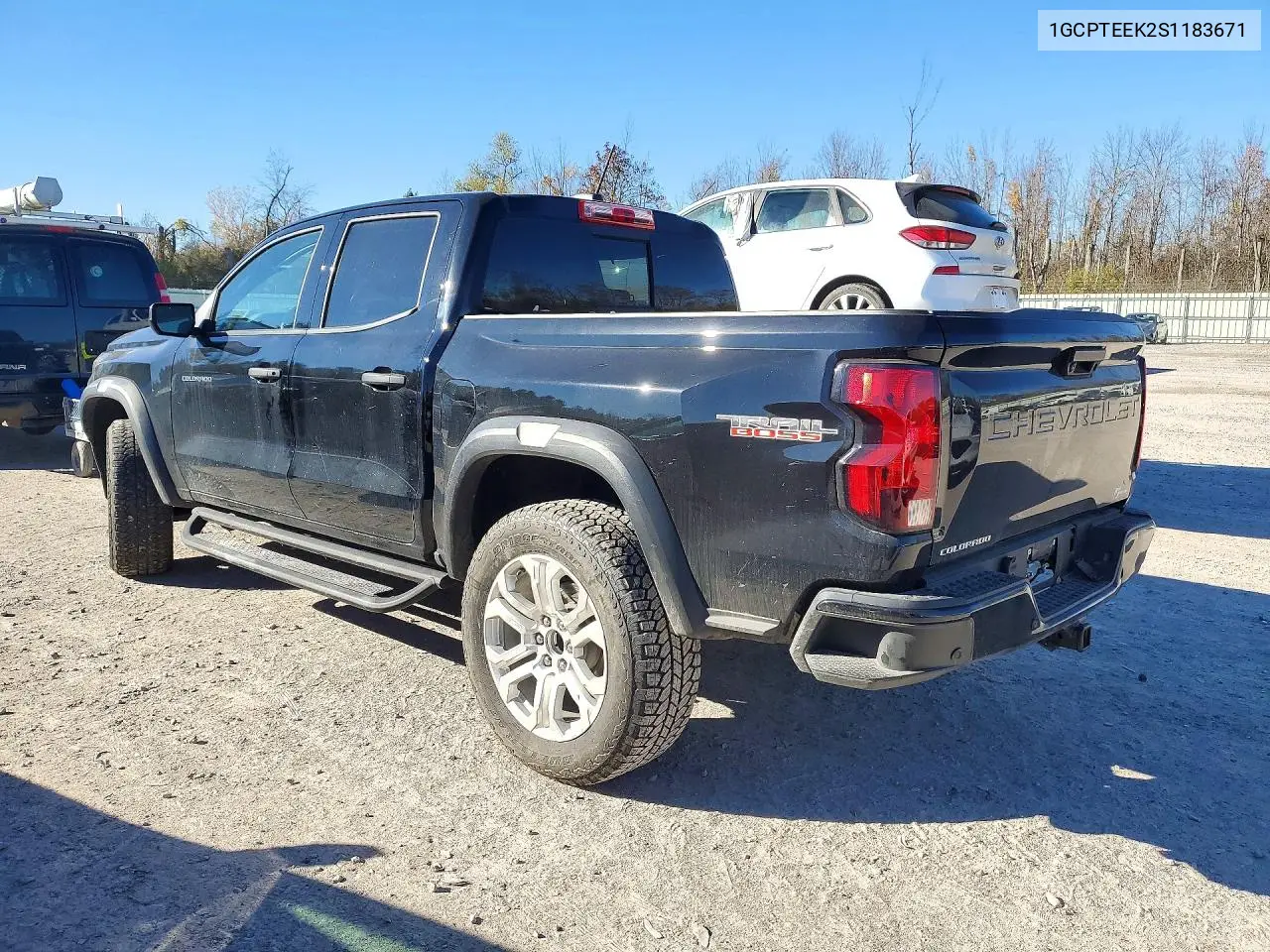 2025 CHEVROLET COLORADO VIN 1GCPTEEK2S1183671 — фото 2