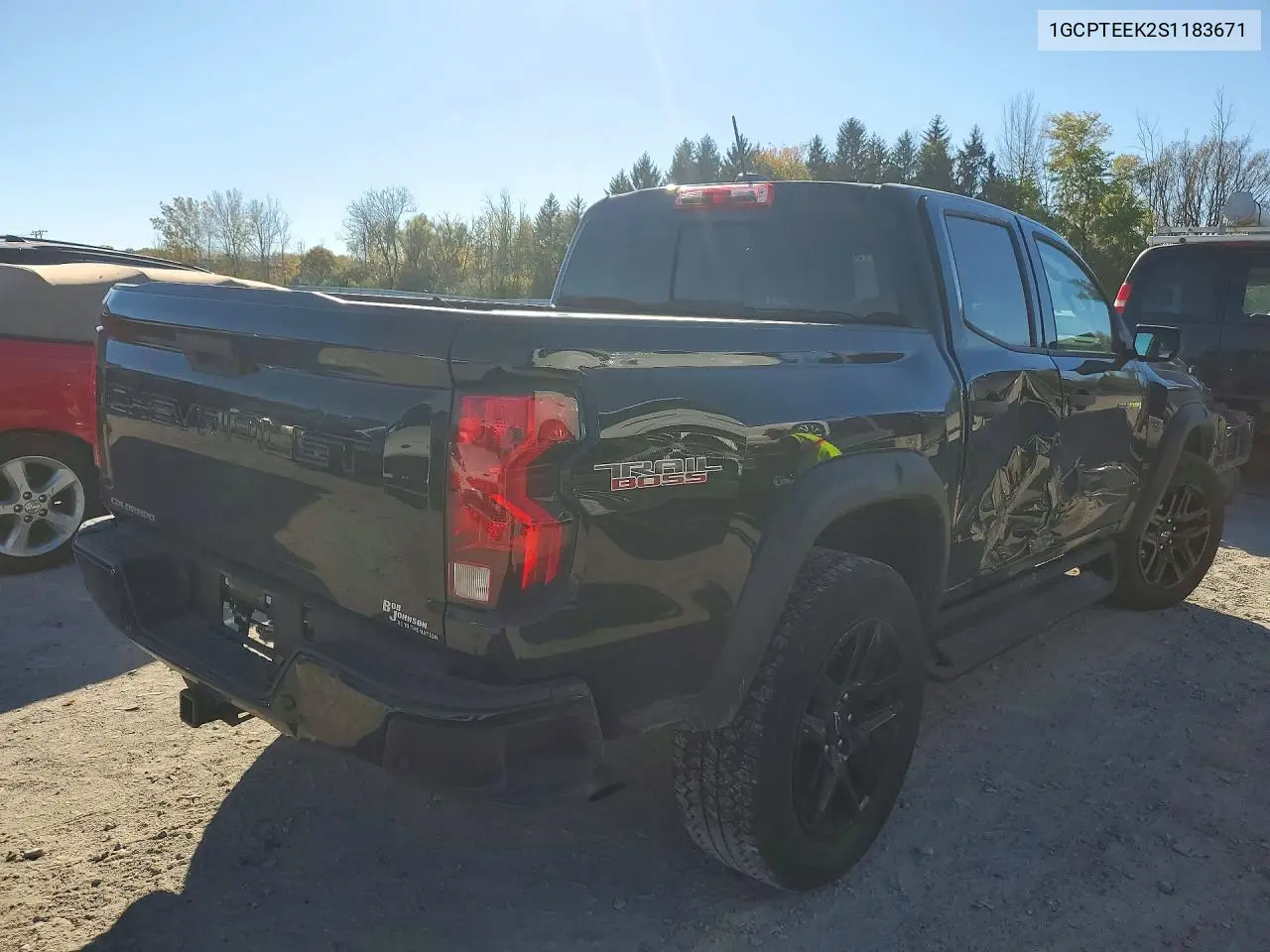 2025 CHEVROLET COLORADO VIN 1GCPTEEK2S1183671 — фото 3