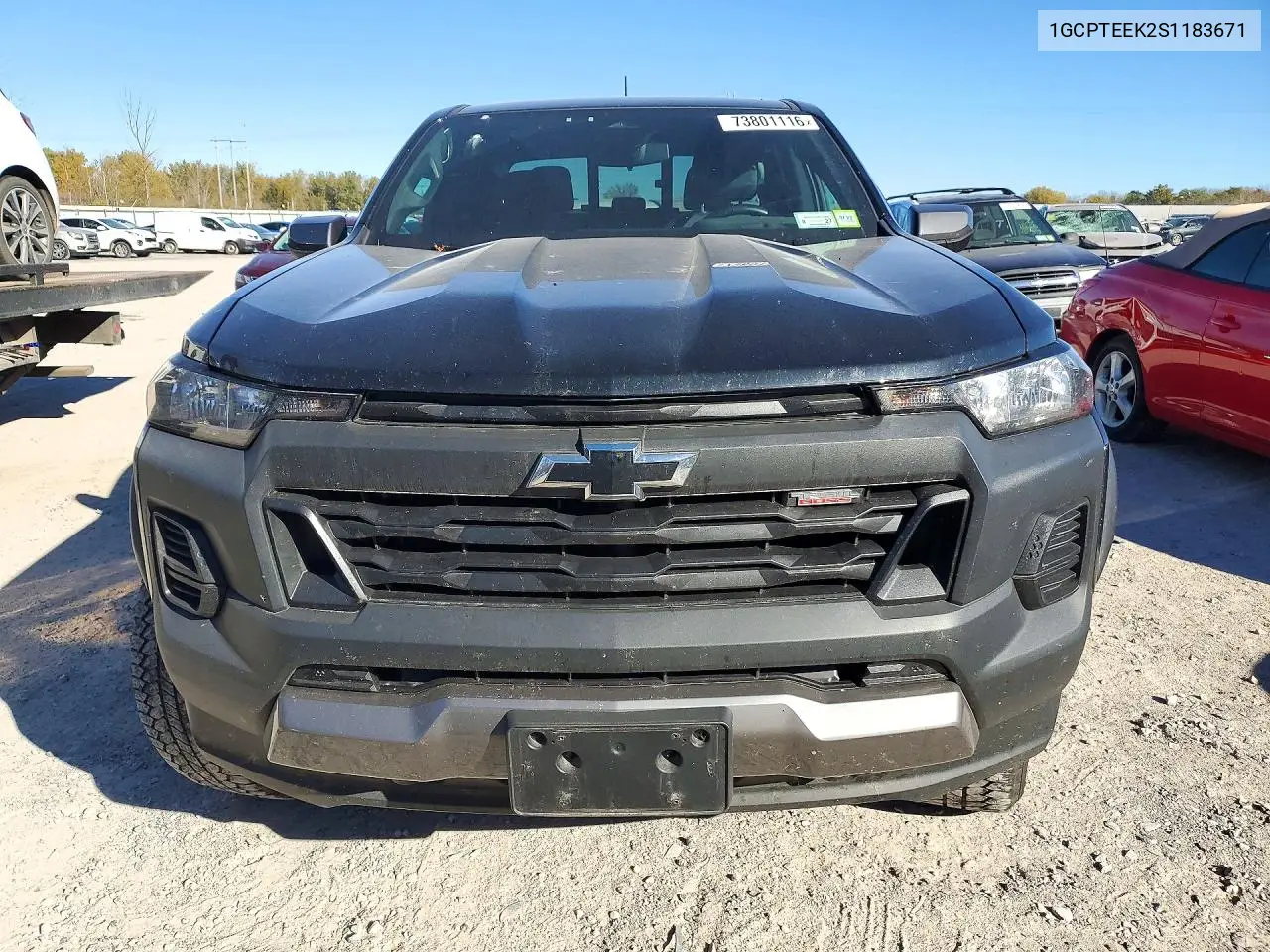 2025 CHEVROLET COLORADO VIN 1GCPTEEK2S1183671 — фото 5