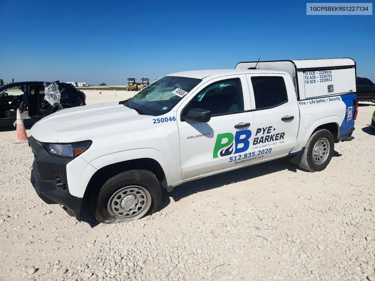 CHEVROLET COLORADO 2025, VIN 1GCPSBEK9S1227134