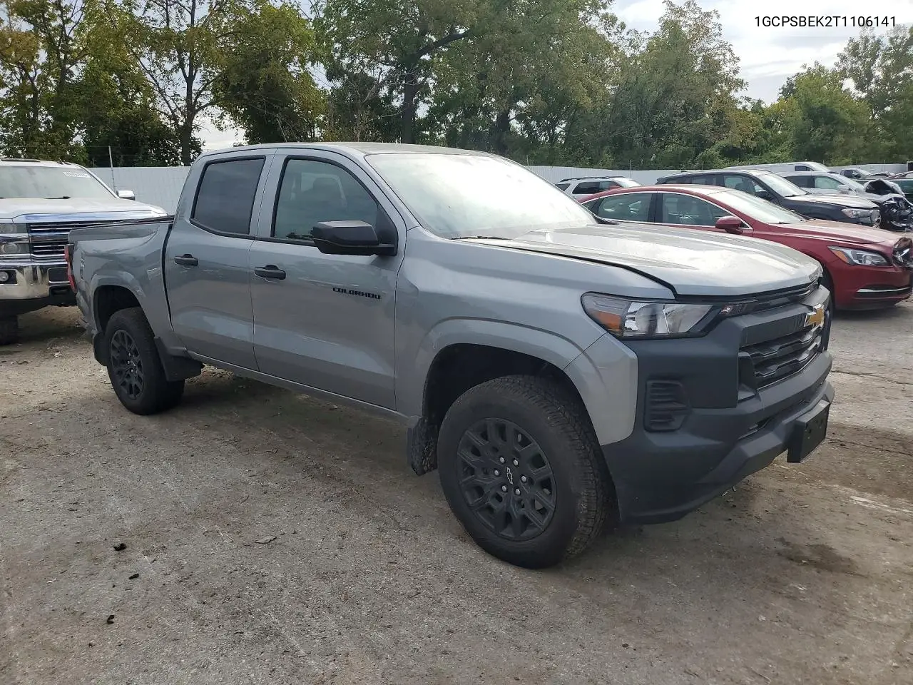 2026 CHEVROLET COLORADO VIN 1GCPSBEK2T1106141 — фото 4