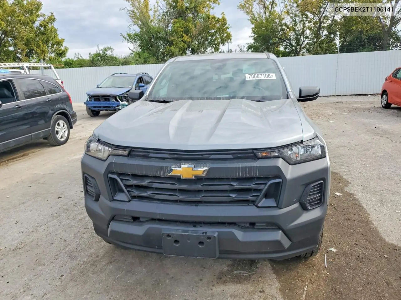 2026 CHEVROLET COLORADO VIN 1GCPSBEK2T1106141 — фото 5