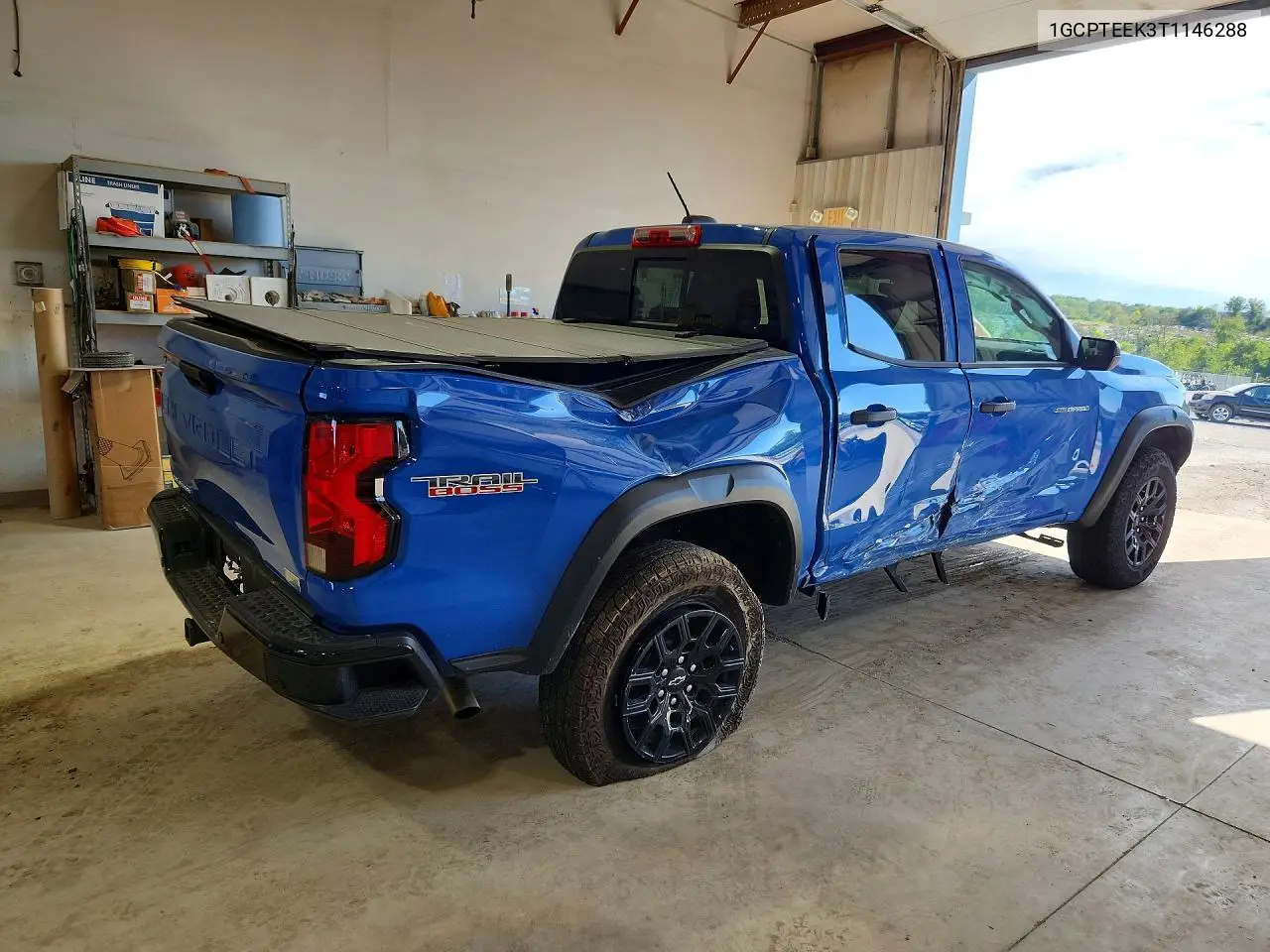 2026 CHEVROLET COLORADO VIN 1GCPTEEK3T1146288 — фото 3
