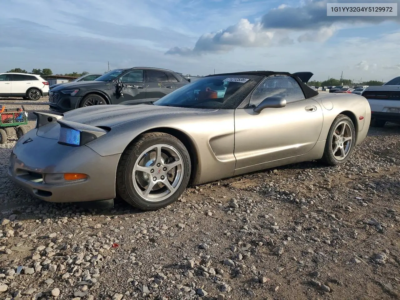 CHEVROLET CORVETTE 2000, VIN 1G1YY32G4Y5129972