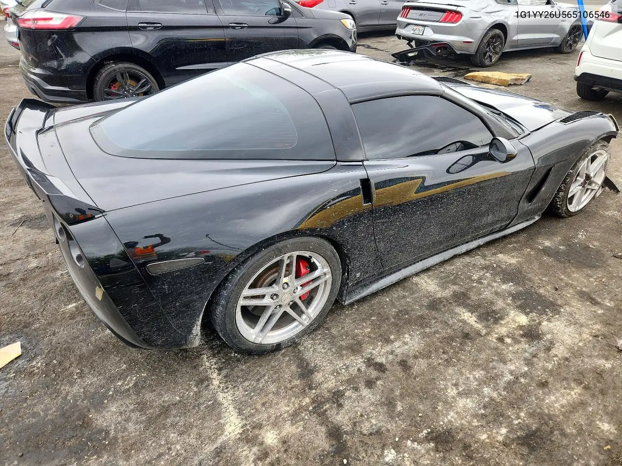 2006 CHEVROLET CORVETTE VIN 1G1YY26U565106546 — фото 3