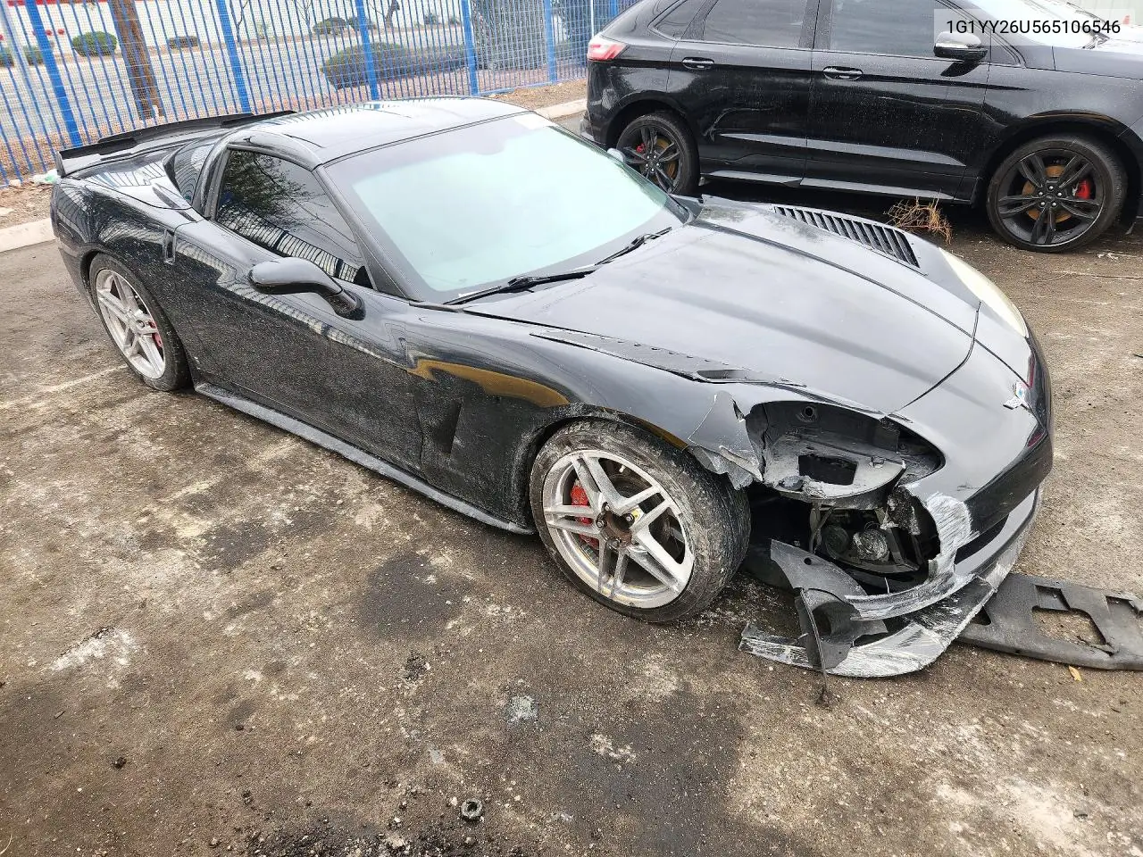 2006 CHEVROLET CORVETTE VIN 1G1YY26U565106546 — фото 4