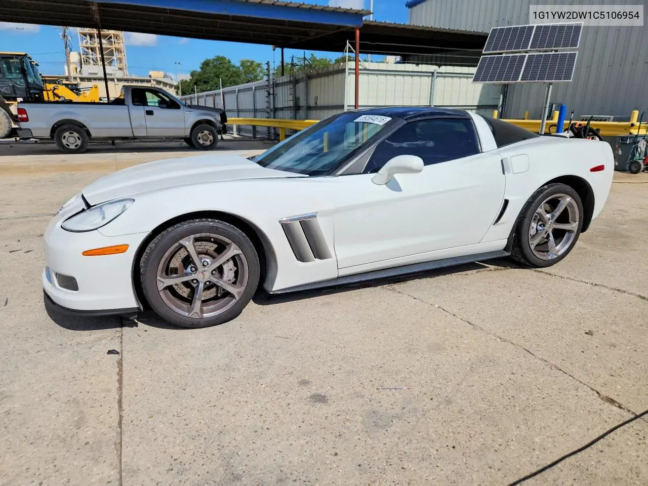 CHEVROLET CORVETTE 2012, VIN 1G1YW2DW1C5106954