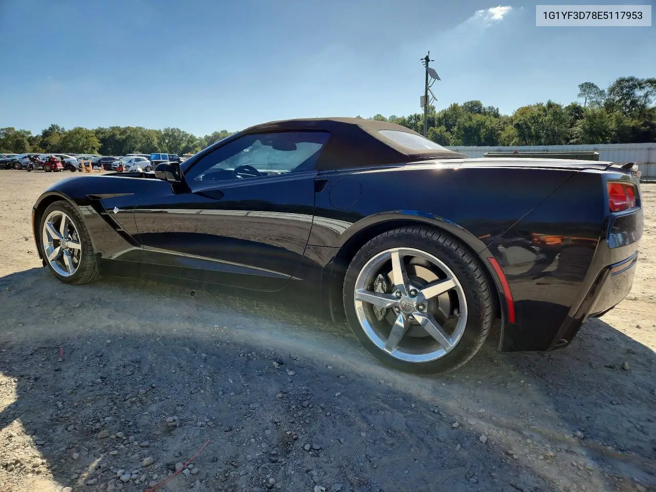 2014 CHEVROLET CORVETTE VIN 1G1YF3D78E5117953 — фото 2