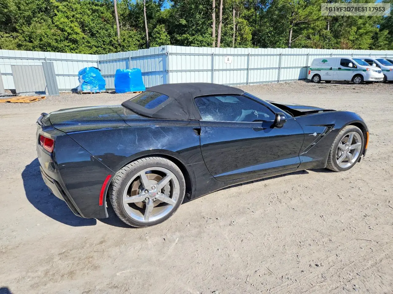 2014 CHEVROLET CORVETTE VIN 1G1YF3D78E5117953 — фото 3