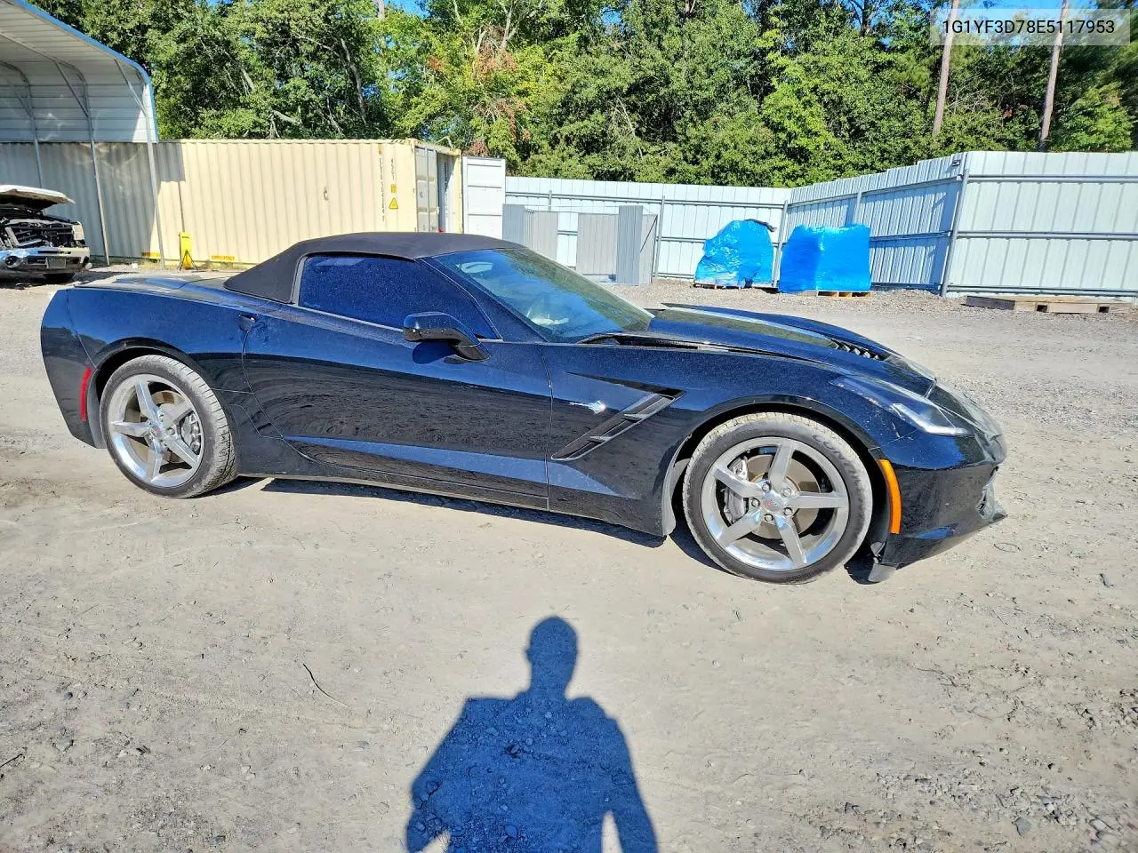 2014 CHEVROLET CORVETTE VIN 1G1YF3D78E5117953 — фото 4