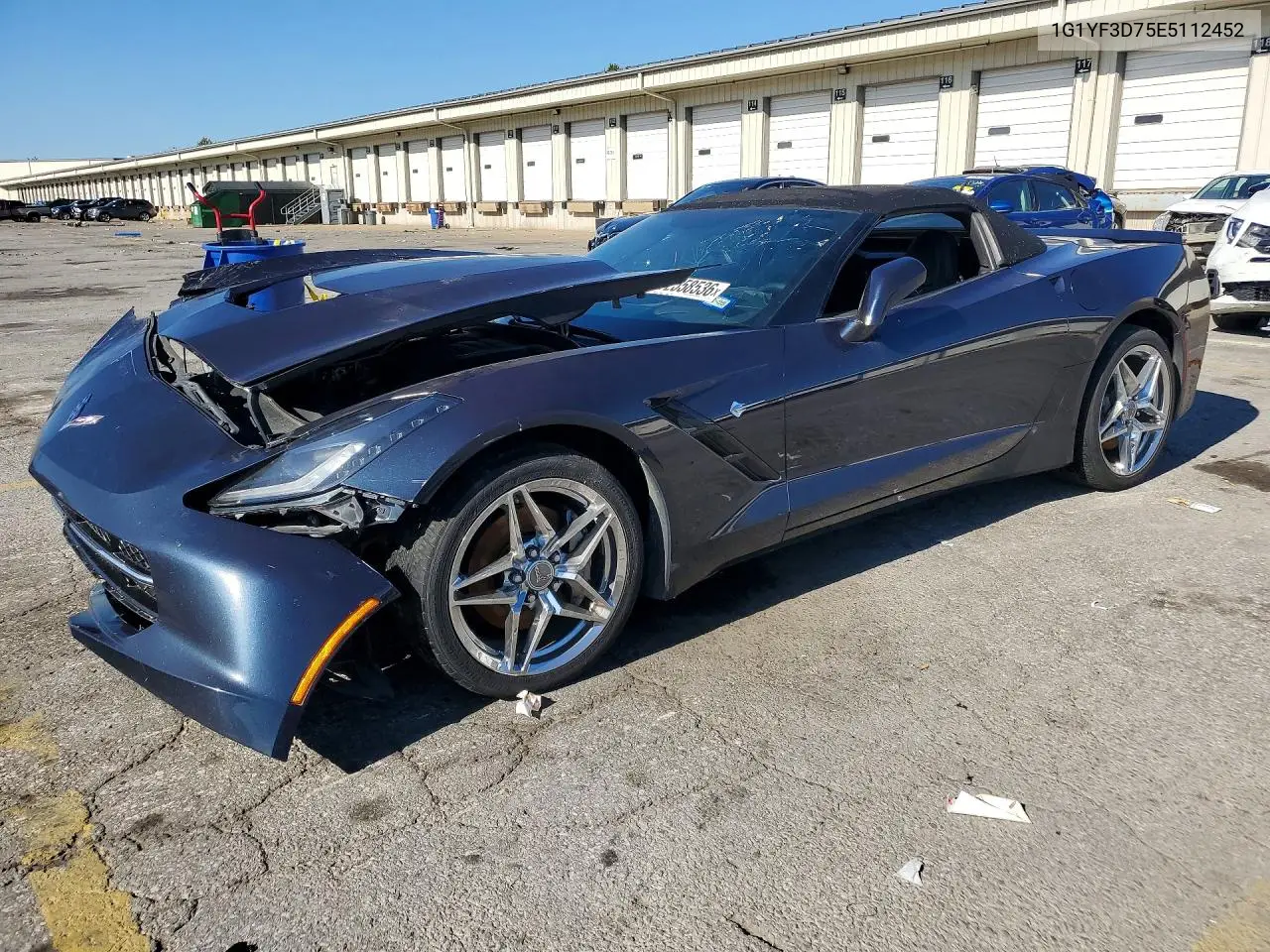 CHEVROLET CORVETTE 2014, VIN 1G1YF3D75E5112452