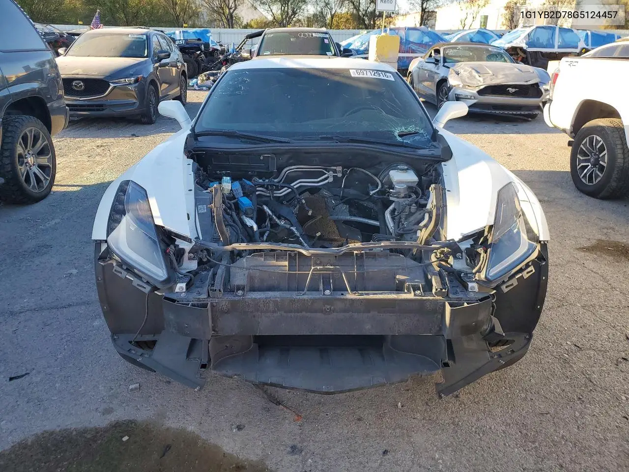 2016 CHEVROLET CORVETTE VIN 1G1YB2D71F5122919 — фото 5