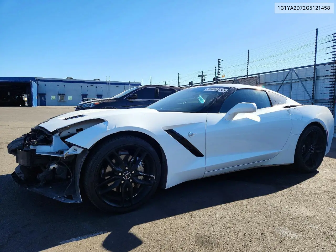CHEVROLET CORVETTE 2016, VIN 1G1YA2D72G5121458