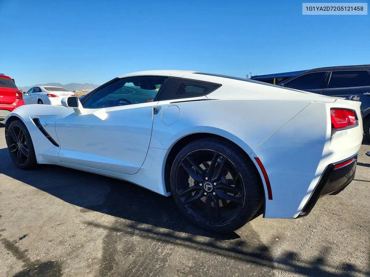 2016 CHEVROLET CORVETTE VIN 1G1YA2D72G5121458 — фото 2