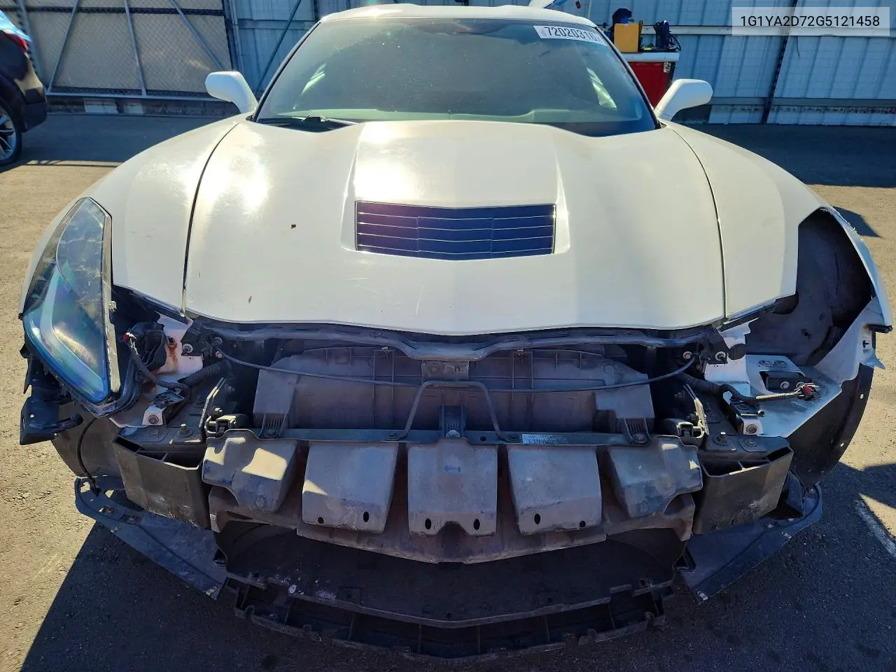 2016 CHEVROLET CORVETTE VIN 1G1YA2D72G5121458 — фото 5