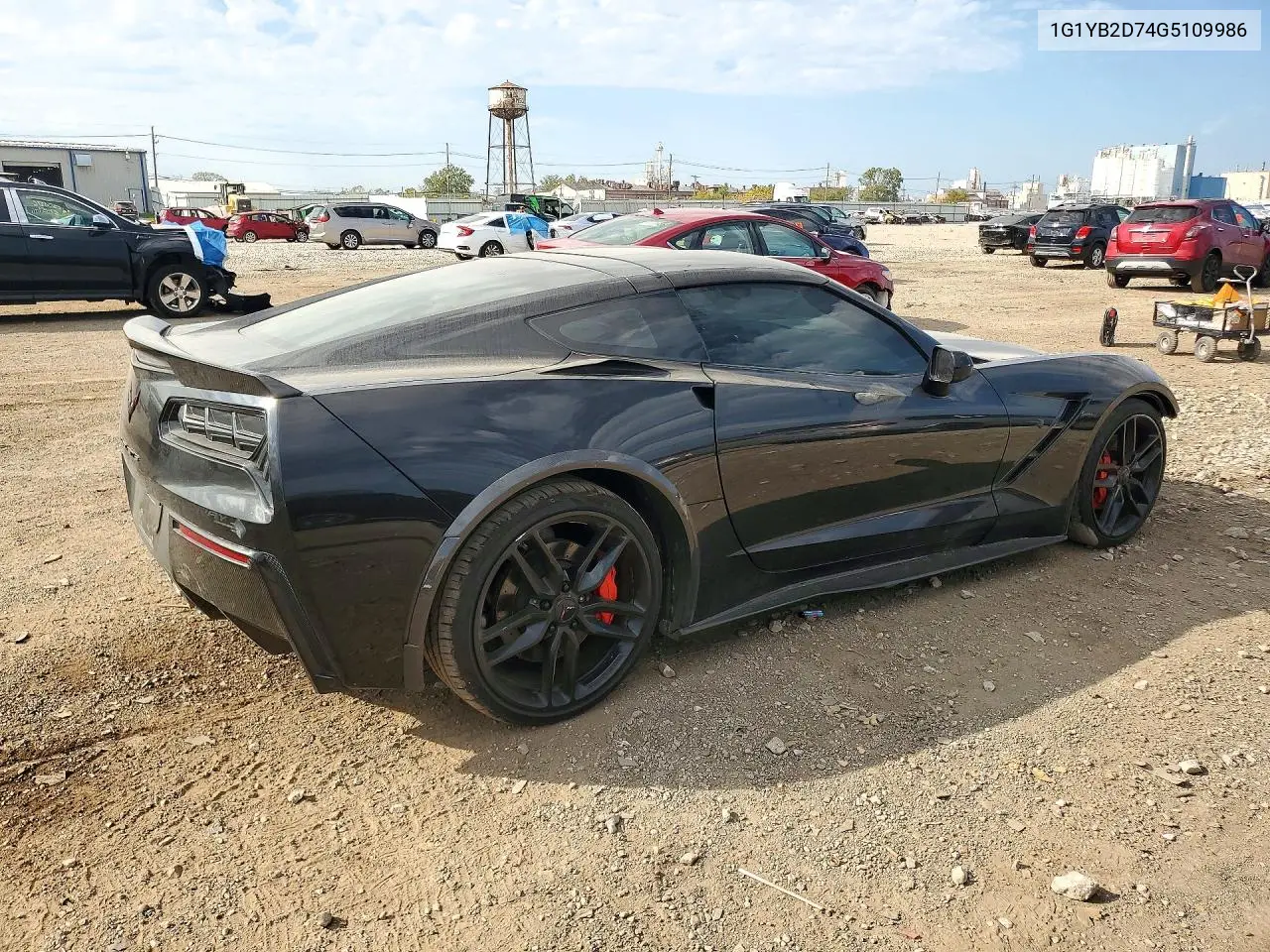 2016 CHEVROLET CORVETTE VIN 1G1YB2D74G5109986 — фото 3