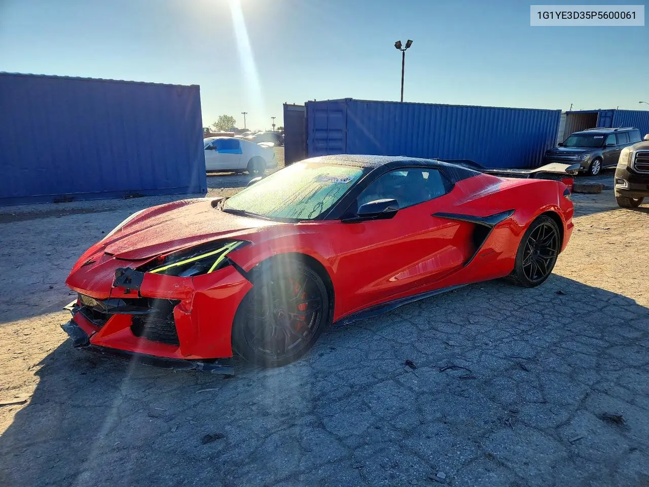 CHEVROLET CORVETTE 2023, VIN 1G1YE3D35P5600061