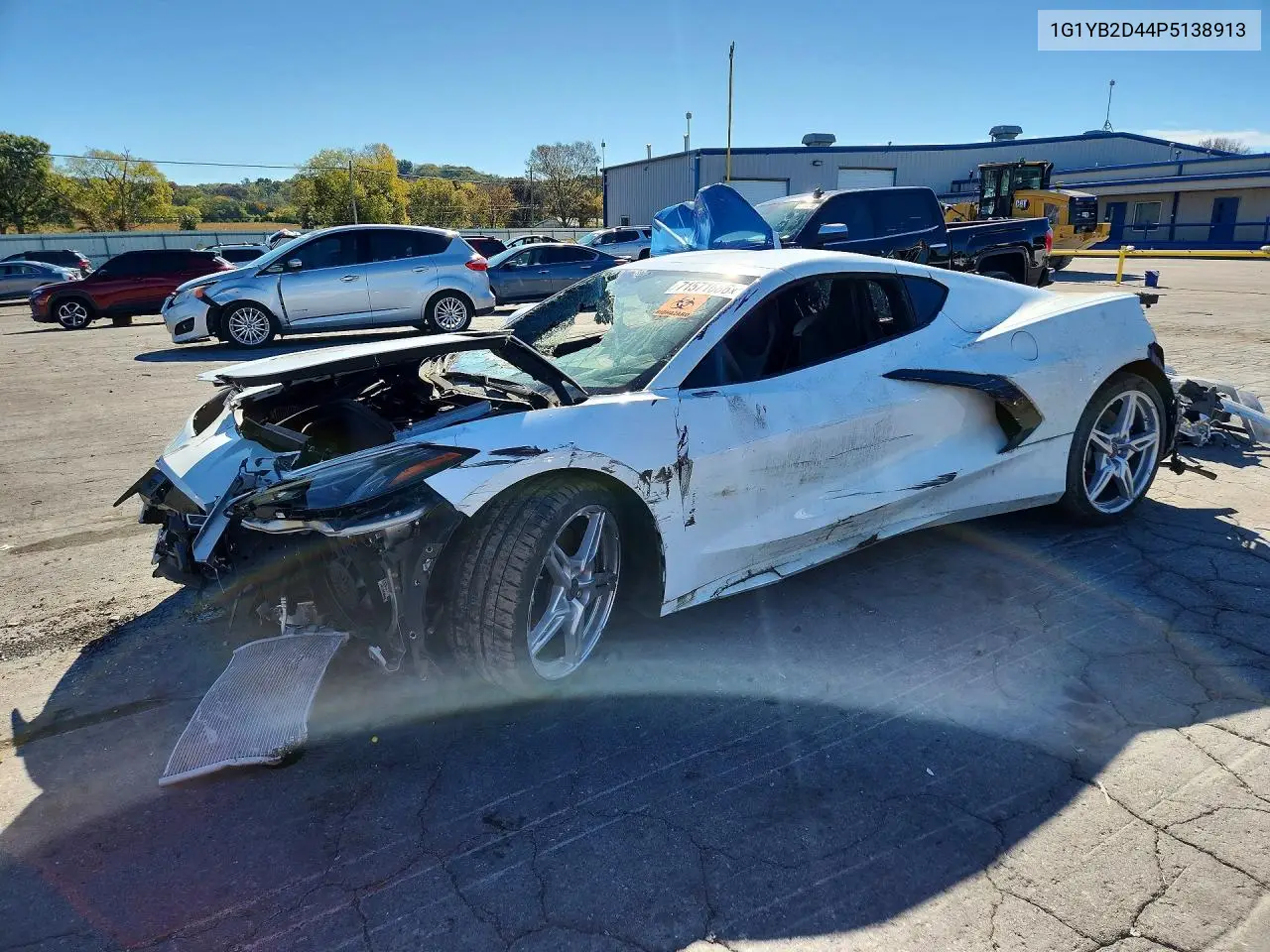 CHEVROLET CORVETTE 2023, VIN 1G1YB2D44P5138913