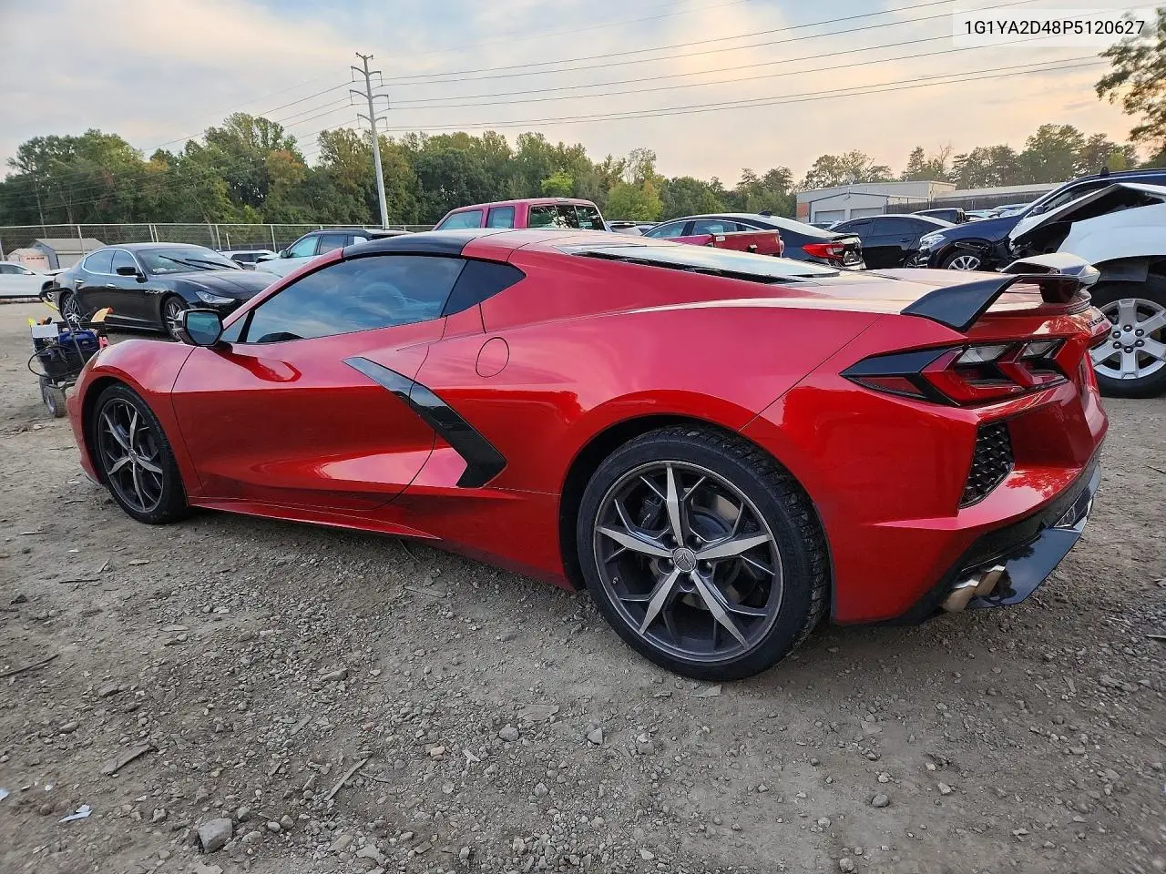 2023 CHEVROLET CORVETTE VIN 1G1YA2D48P5120627 — фото 2