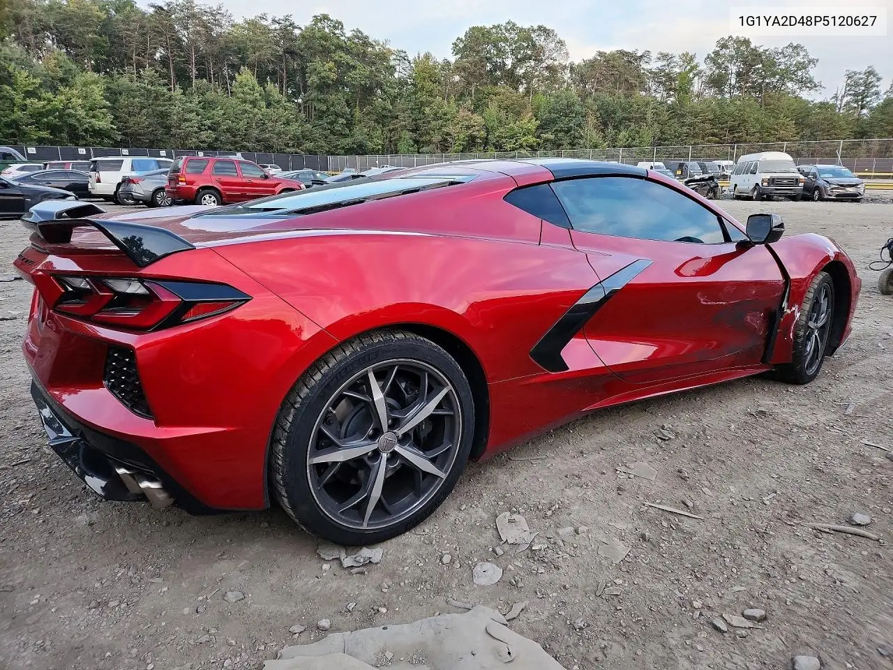 2023 CHEVROLET CORVETTE VIN 1G1YA2D48P5120627 — фото 3