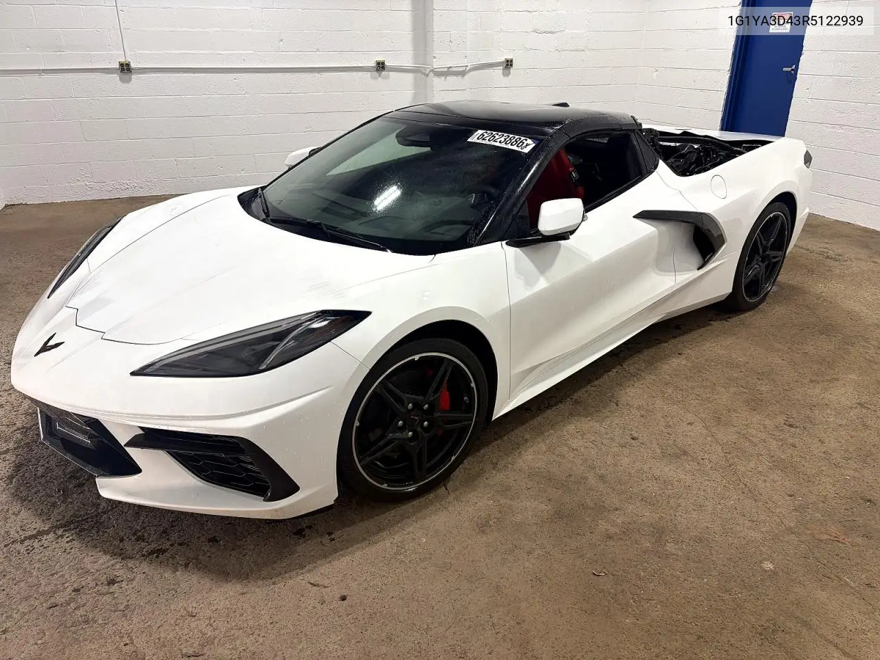 CHEVROLET CORVETTE 2024, VIN 1G1YA3D43R5122939