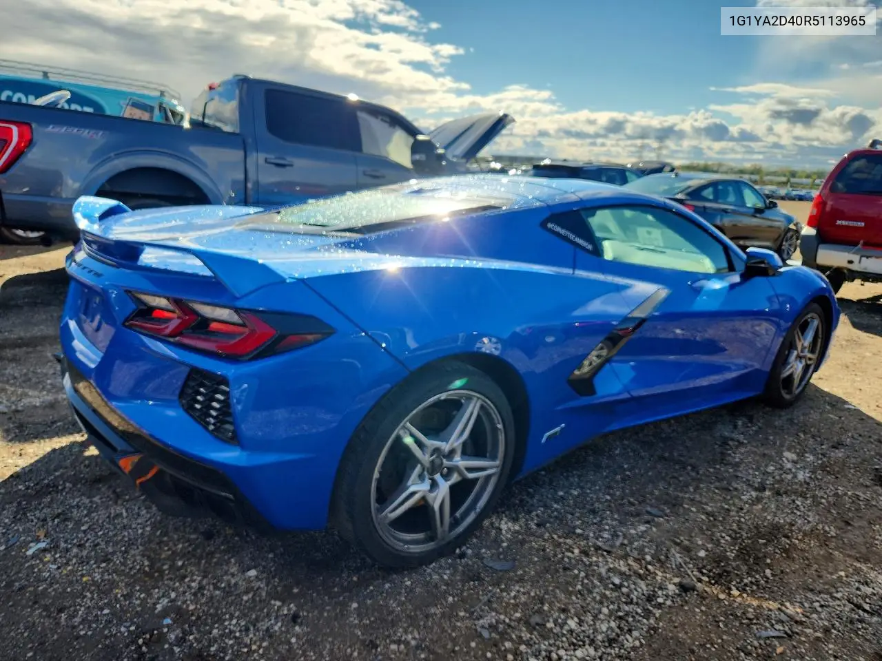2024 CHEVROLET CORVETTE VIN 1G1YA2D40R5113965 — фото 3