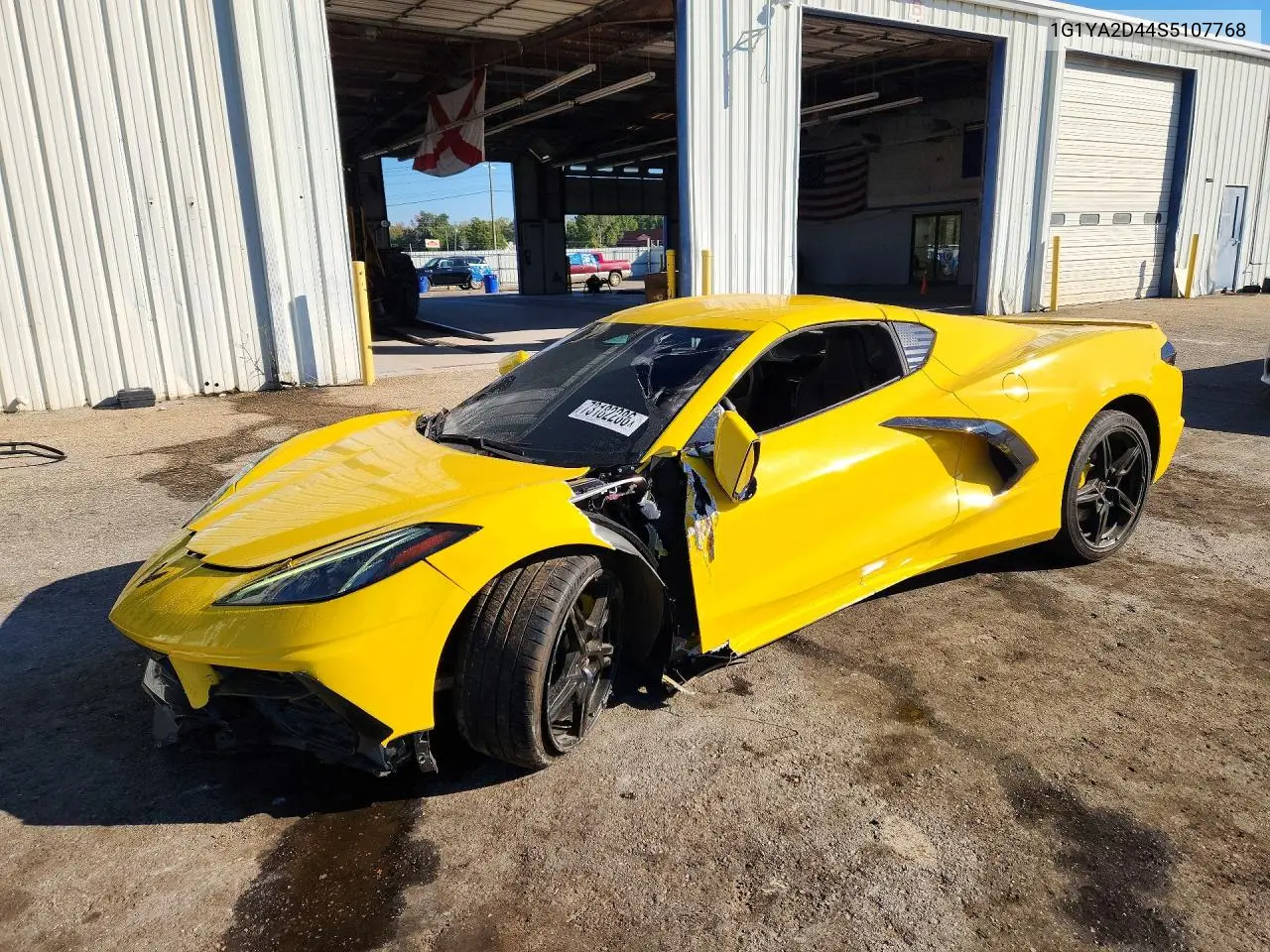 CHEVROLET CORVETTE 2025, VIN 1G1YA2D44S5107768