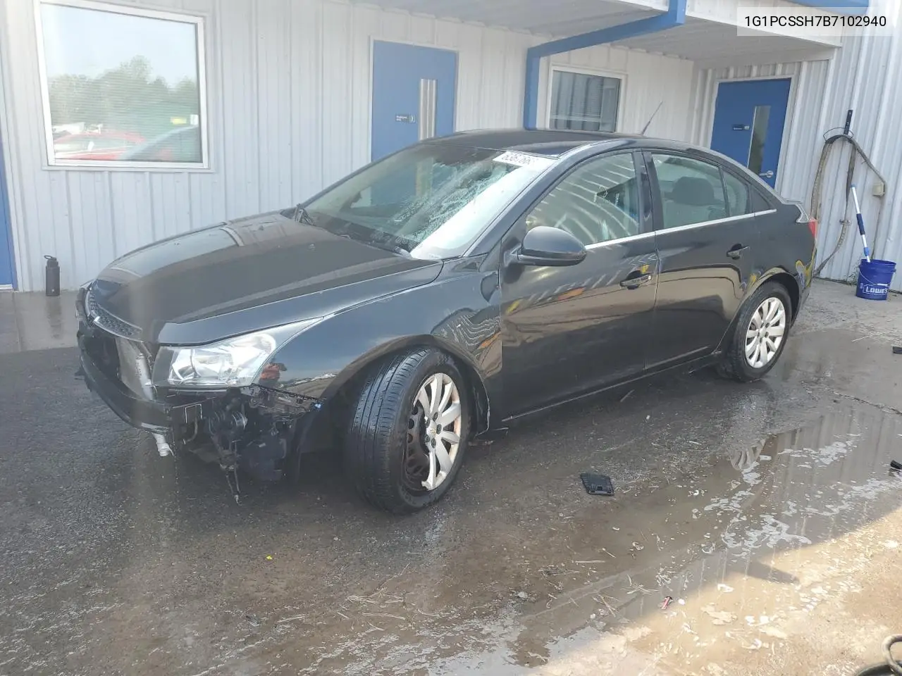 CHEVROLET CRUZE 2011, VIN 1G1PC5SH7B7102940