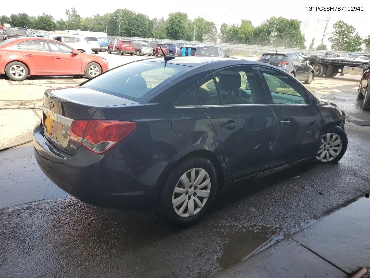 2011 CHEVROLET CRUZE VIN 1G1PC5SH7B7102940 — фото 3