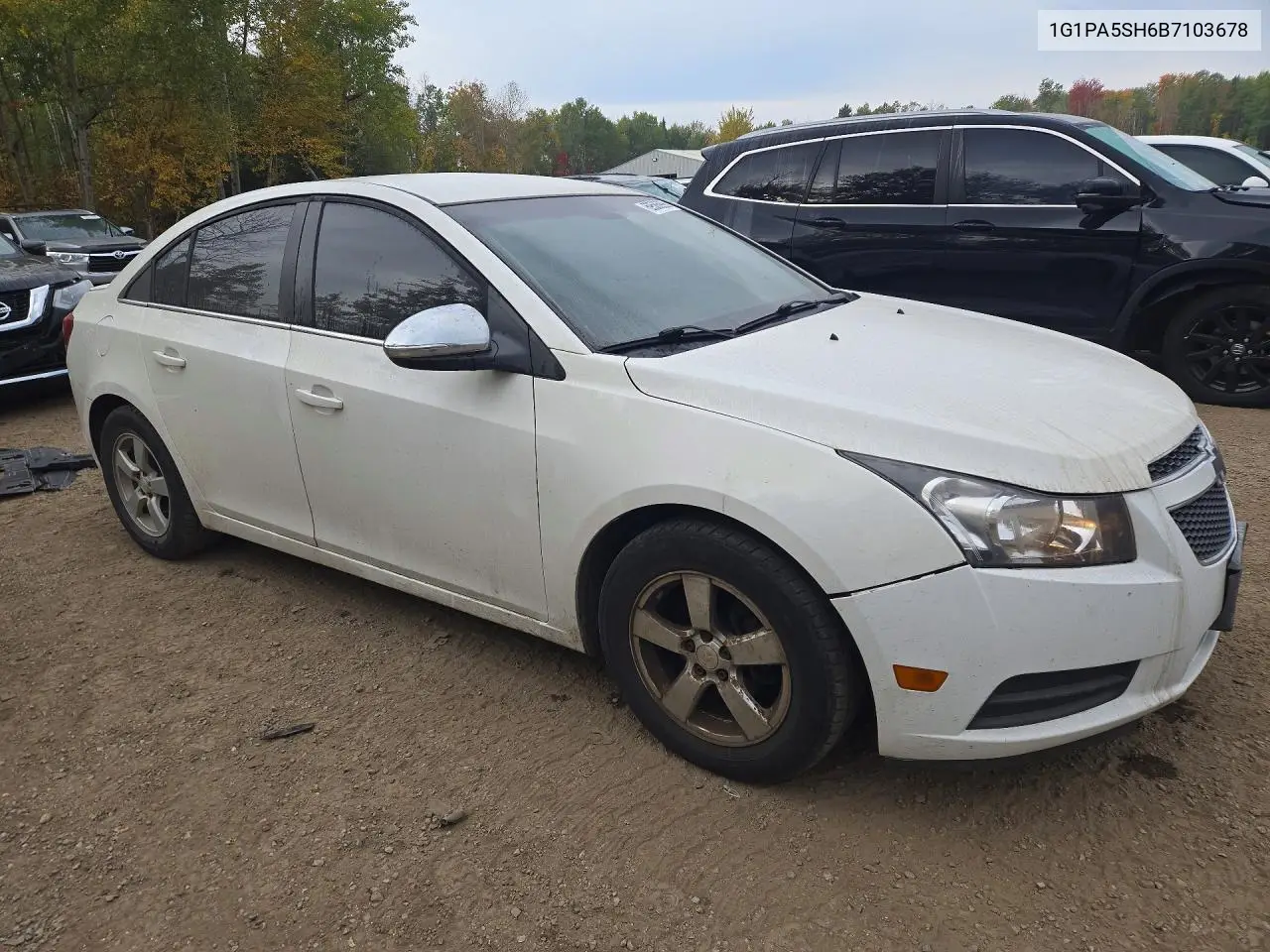 2011 CHEVROLET CRUZE VIN 1G1PA5SH6B7103678 — фото 4