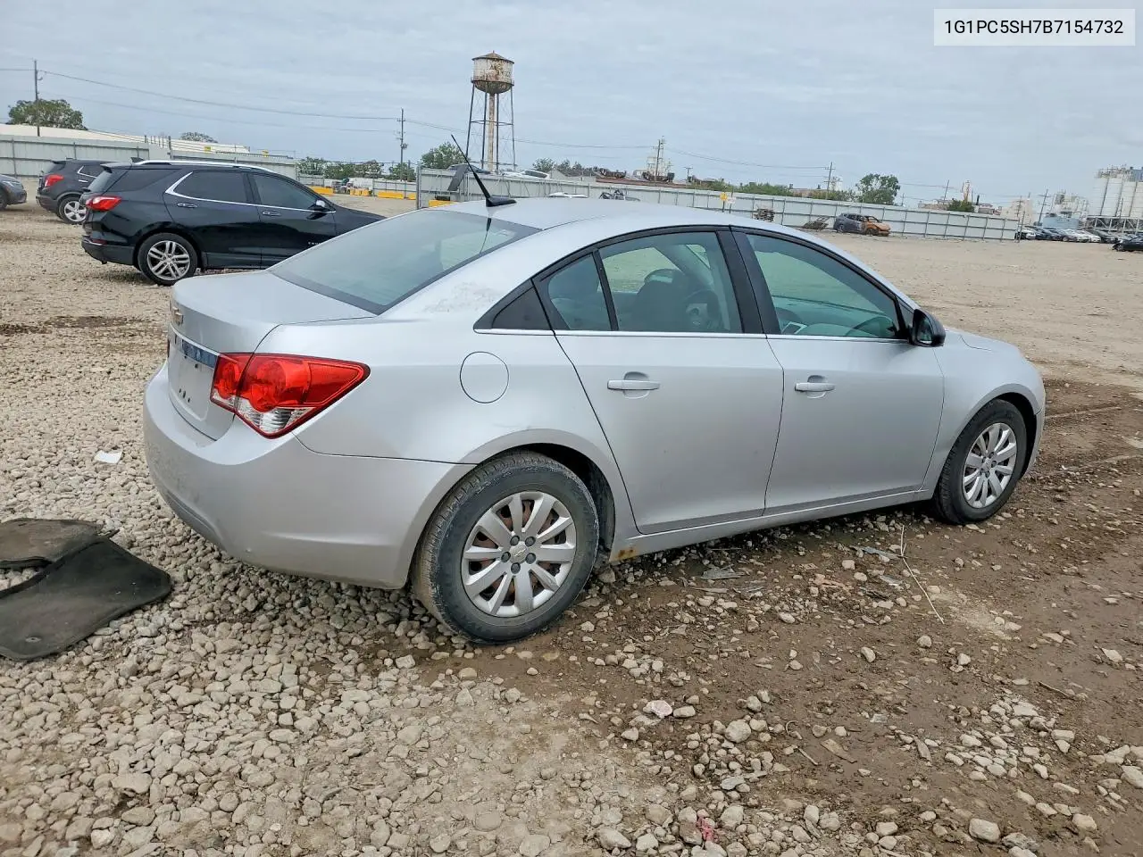 2011 CHEVROLET CRUZE VIN 1G1PC5SH7B7154732 — фото 3