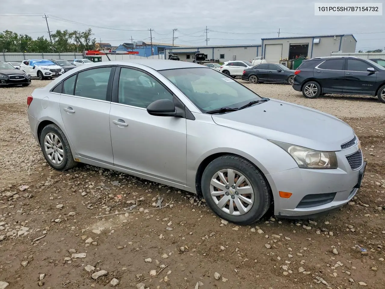 2011 CHEVROLET CRUZE VIN 1G1PC5SH7B7154732 — фото 4